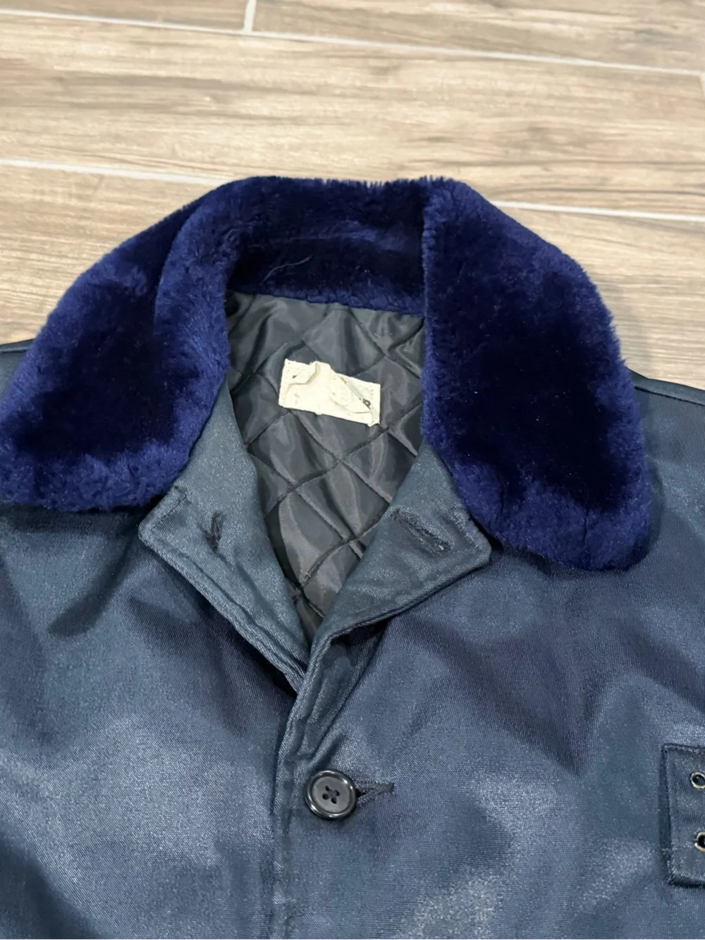 VINTAGE 70's Law Enforcement WARM Jacket 40L